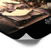 Samurai circa 1868-1869 (Foto) Poster (Ecke)