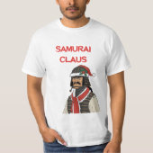 Samurai Claus T-Shirt (Vorderseite)