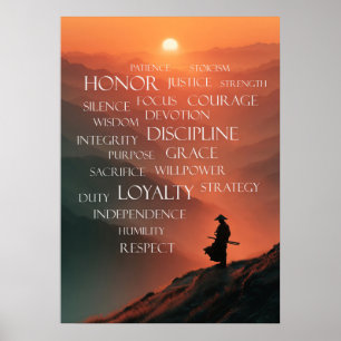 Samurai-Code: Der Bushido-Weg Poster