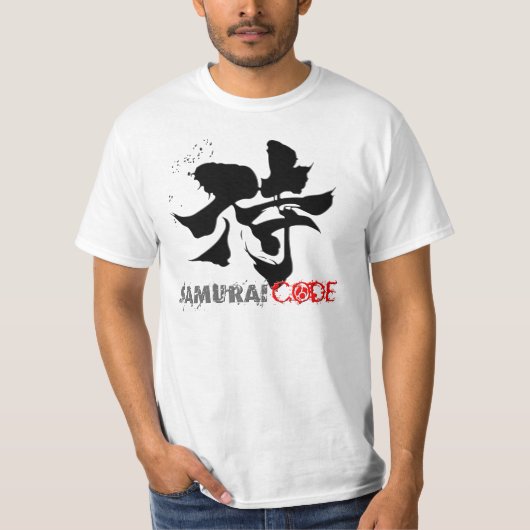 Samurai Code "Der Ehrenkodex" T-Shirt (Vorderseite)