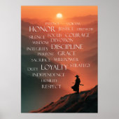 Samurai Code: The Bushido Way Poster (Vorne)