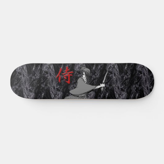 SAMURAI Comic MANGA Skateboard (Horizontal)