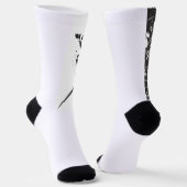 Samurai Crew Socks - Japanische Kriegerkunst mit K Socken (Gewinkelt)
