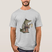"Samurai Crocodile Warrior" T-Shirt (Vorderseite)