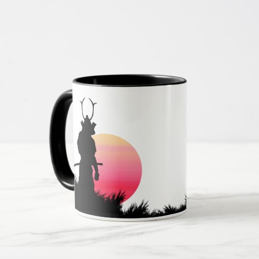 Samurai Cup Tasse (Vorderseite Links)