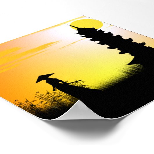 Samurai Dawn Poster (Ecke)