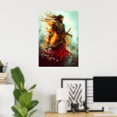 Samurai - Der ewige Krieger Poster (Heimbüro)