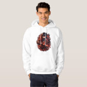 Samurai der Karmesinrotklinge Hoodie (Vorne ganz)