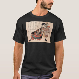 Samurai, der Shirt C. 1800's kämpft