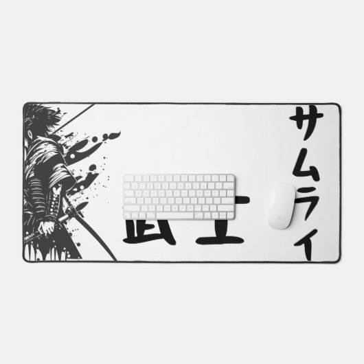 Samurai Desk Mat-Large Gaming & Office Mouse Pad Schreibtischunterlage (Tastatur & Maus)