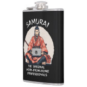 Samurai: Die Original-Zuhause-Profis Flachmann (Links)