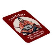 Samurai: Die Original-Zuhause-Profis Magnet (Rechte Seite)