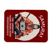 Samurai: Die Original-Zuhause-Profis Magnet (Horizontal)