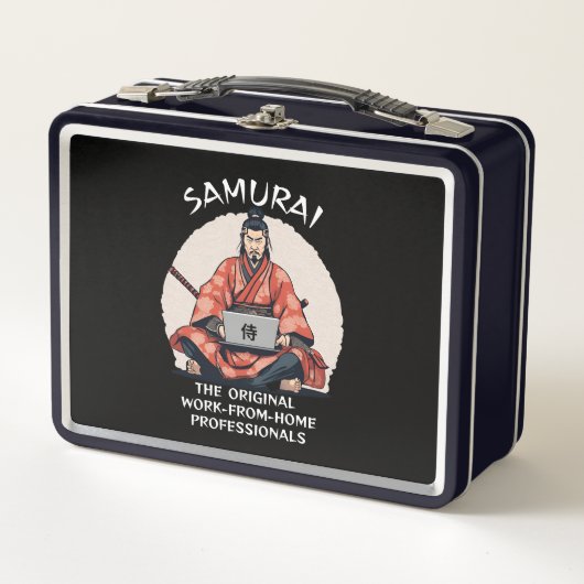 Samurai: Die Original-Zuhause-Profis Metall Brotdose (Vorderseite)