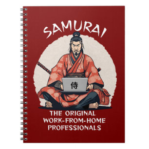 Samurai: Die Original-Zuhause-Profis Notizblock