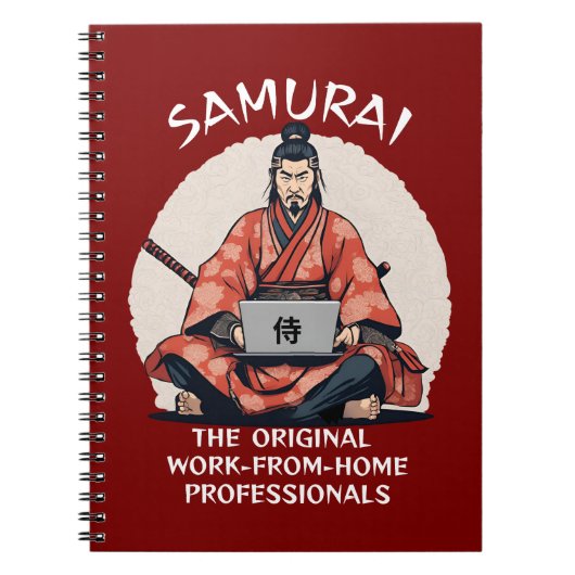 Samurai: Die Original-Zuhause-Profis Notizblock (Vorderseite)