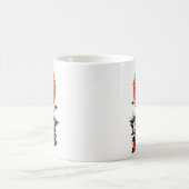 Samurai-Disziplin-Motivations-Kunst Kaffeetasse (Mittel)