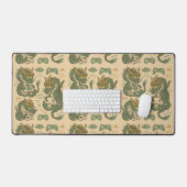 Samurai Dragon Gaming  Schreibtischunterlage (Tastatur & Maus)