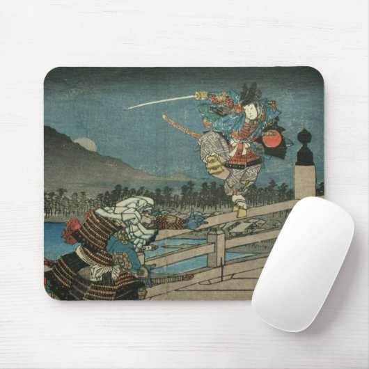 Samurai-Duell Mousepad (Mit Mouse)