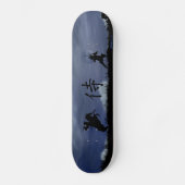 Samurai-Duellieren Skateboard (Vorderseite)