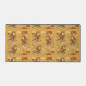 Samurai Eagle with Game Controller  Schreibtischunterlage (Vorderseite)