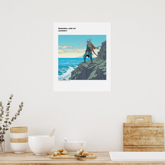 Samurai Ende der Reise Poster (Küche)