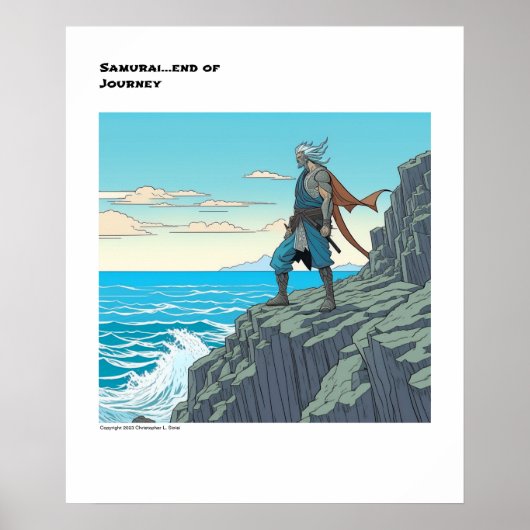 Samurai Ende der Reise Poster (Vorne)