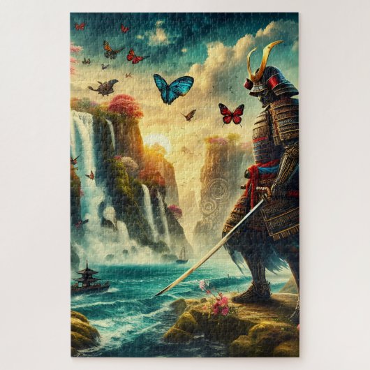 Samurai Fantasy Jigsaw Puzzle (Vertikal)