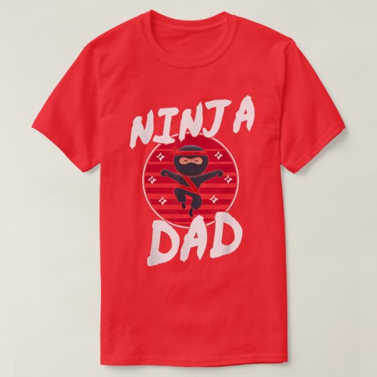 Samurai - Father Ninja Dad T-Shirt Copy Copy Copy  (Design vorne)