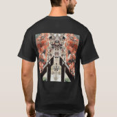 Samurai-Feudal-Krieger 1X00006 T-Shirt (Rückseite)