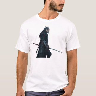 Samurai-Feudal-Krieger 1X00012 WEISS T-Shirt