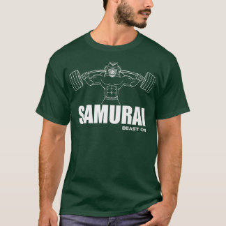 SAMURAI Fitness Beam on Gym Motivation Fitness Sa T-Shirt