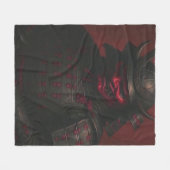 Samurai Fleecedecke (Vorderseite (Horizontal))