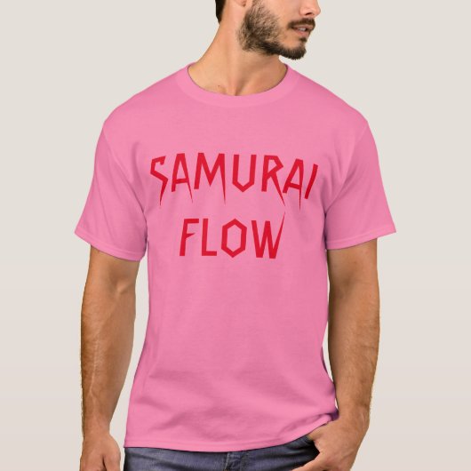 SAMURAI FLOW T-Shirt (Vorderseite)