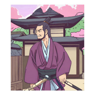Samurai Fotodruck