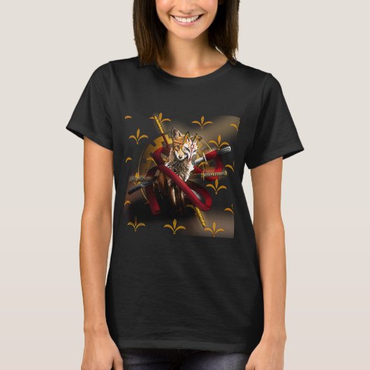 Samurai Fox T-Shirt (Vorderseite)