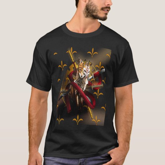 Samurai Fox T-Shirt (Vorderseite)