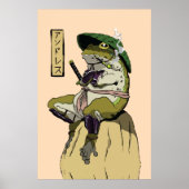 Samurai Frog Poster (Vorne)