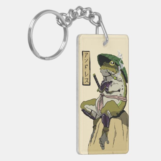 Samurai Frog: Wächter des Lotus Schlüsselanhänger (Vorderseite links)