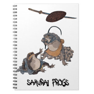 SAMURAI FROGS SCENE #1 NOTIZBLOCK