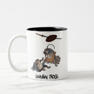 SAMURAI FROGS SCENE #1 ZWEIFARBIGE TASSE