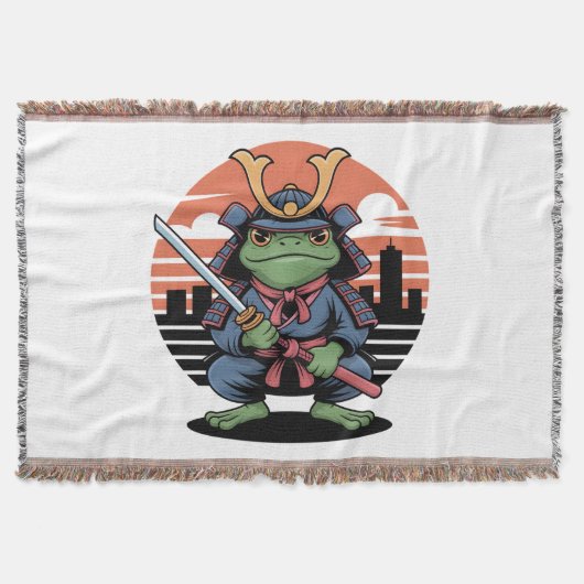 Samurai-Frosch Decke (Vorderseite)