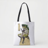 Samurai Frosch: Hüter der Lotusblume Tasche (Vorderseite)