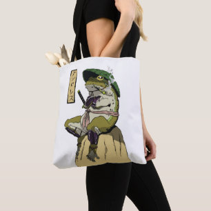 Samurai Frosch: Hüter der Lotusblume Tasche