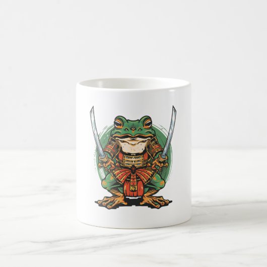 Samurai-Frosch-Krieger Classic-Mug Kaffeetasse (Mittel)