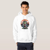 Samurai-Frosch-Krieger Hoodie (Vorne ganz)