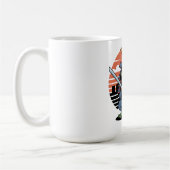 Samurai-Frosch-Krieger Kaffeetasse (Links)