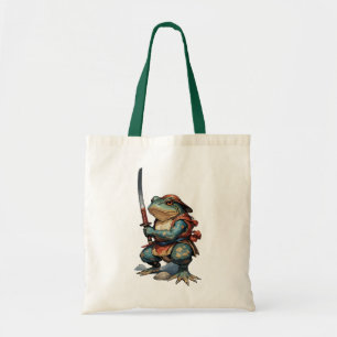 Samurai-Frosch-Krieger mit Katana Tragetasche