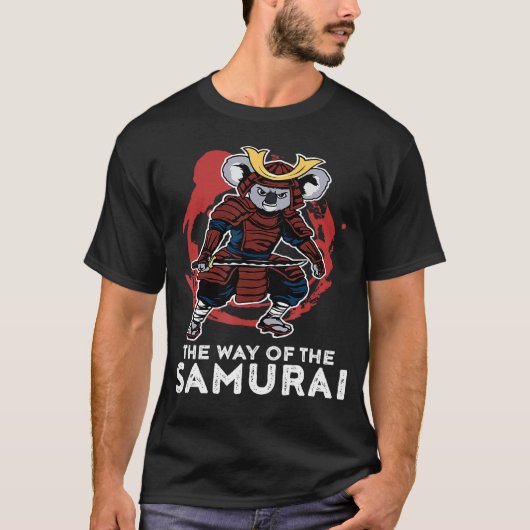 Samurai Funny Samurai Koala Warrior Japan T-Shirt (Vorderseite)