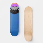 Samurai-Geisha Bubla-Chan Clupkitz Skateboard (Vorderseite)
